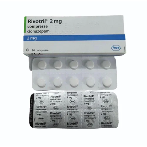 20 x Rivotril 2mg (2 x 10 strips)